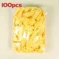 100pcs-yellow