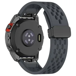 Premium Silicone QuickFit Watch Band Strap - Universal Fit - Quickfit 20mm Width (GRAY)