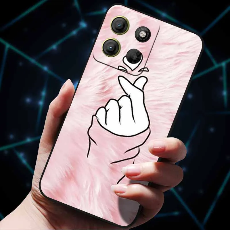 Painted Cats Soft Silicone Lovely Back Case - Cute Cat Design Phone Cover