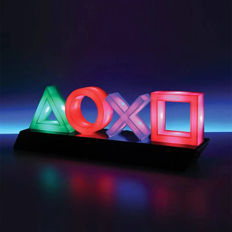 

Game Icon Light Lamp For PS4/PS5 Voice Control Decorative Lamp Colorful Lampstand 4 Type Table Top atmospheres Small Night Light