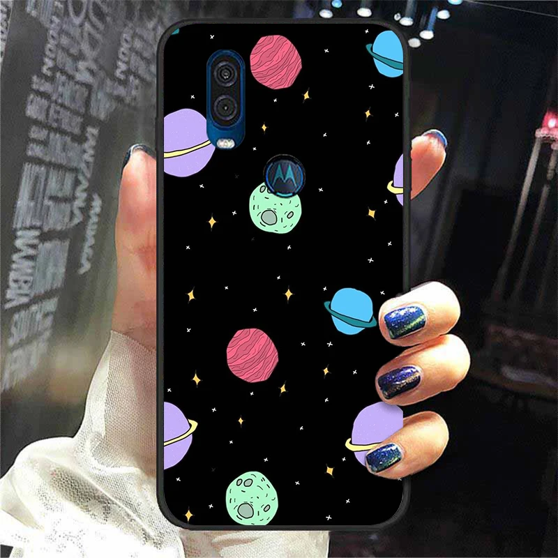 mobile flip cover For Moto One Action Case Silicone Soft TPU Astronaut Cartoon Phone Cases For Motorola One Vision Cover For Moto One Macro ZoomFor Moto One Action Case Silicone Soft TPU Astronaut Cartoon Phone Cases For Motorola One Vision Cover For Moto One Macro Zoom designer phone pouch Cases & Covers