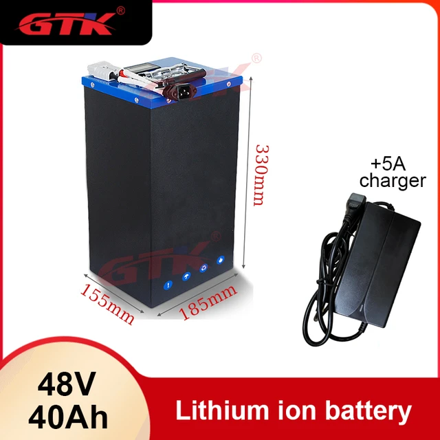 Pack Batterie Lithium Li-Ion 12V 30AH - 1,9kg + Chargeur de