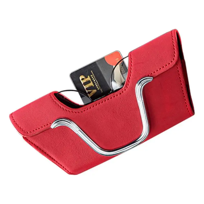 

Car Visor Sunglasses Holder Automotive Eye Glasses Protective Organizer Case Car Visor Storage Accessories For Suvs Vehicles Rvs