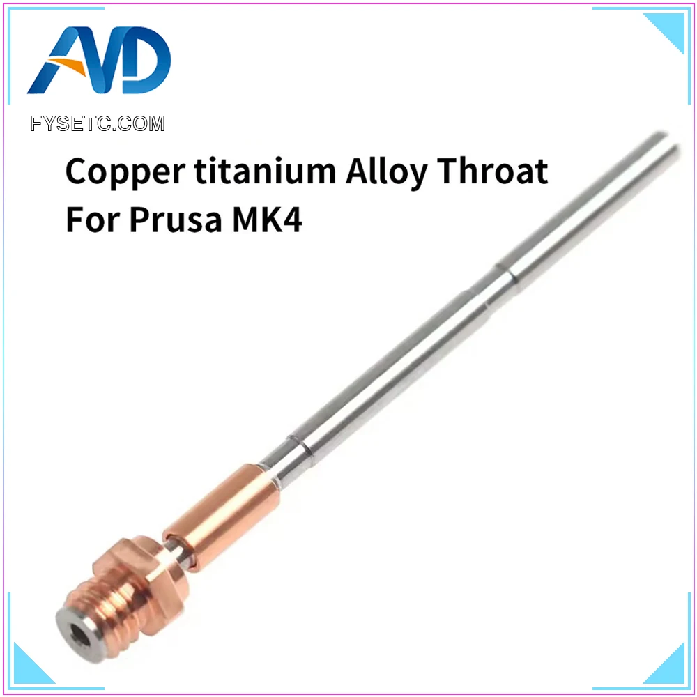 Per Prusa Mk4/Xl Adattatore Heatbreak In Lega Di Titanio Resistenza Alle Alte Temperature E Stampa Ad Alta Velocità Per Prusa Mk4 Prusa Xl