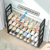 5/4/3 Layers Simple Shoe Rack Dust-proof Storage Shoe Cabinet Multi-layer Assembly Home Door Shoe Shelf Dormitory Organizer Rack 2
