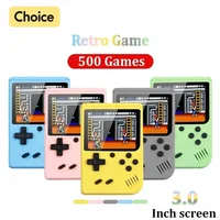 Retro Portable Mini Handheld Video Game Console 8-Bit 3.0 Inch LCD Color Kids Game Player Built-in 500 games For Kid Xmas Gift 1
