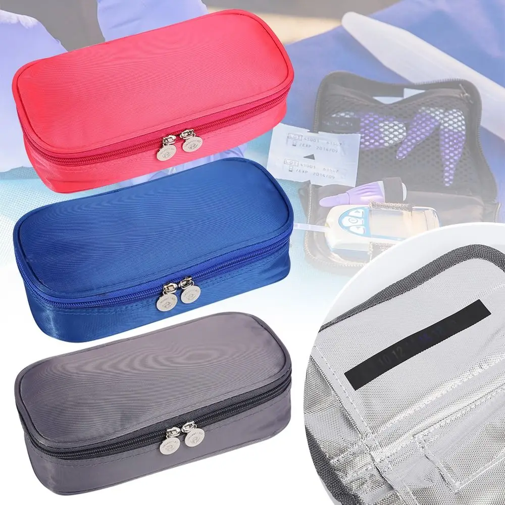 

Diabetic Pocket Oxford Thermal Insulated Medicla Cooler Insulin Cooling Bag Pill Protector Drug Freezer for Diabetes