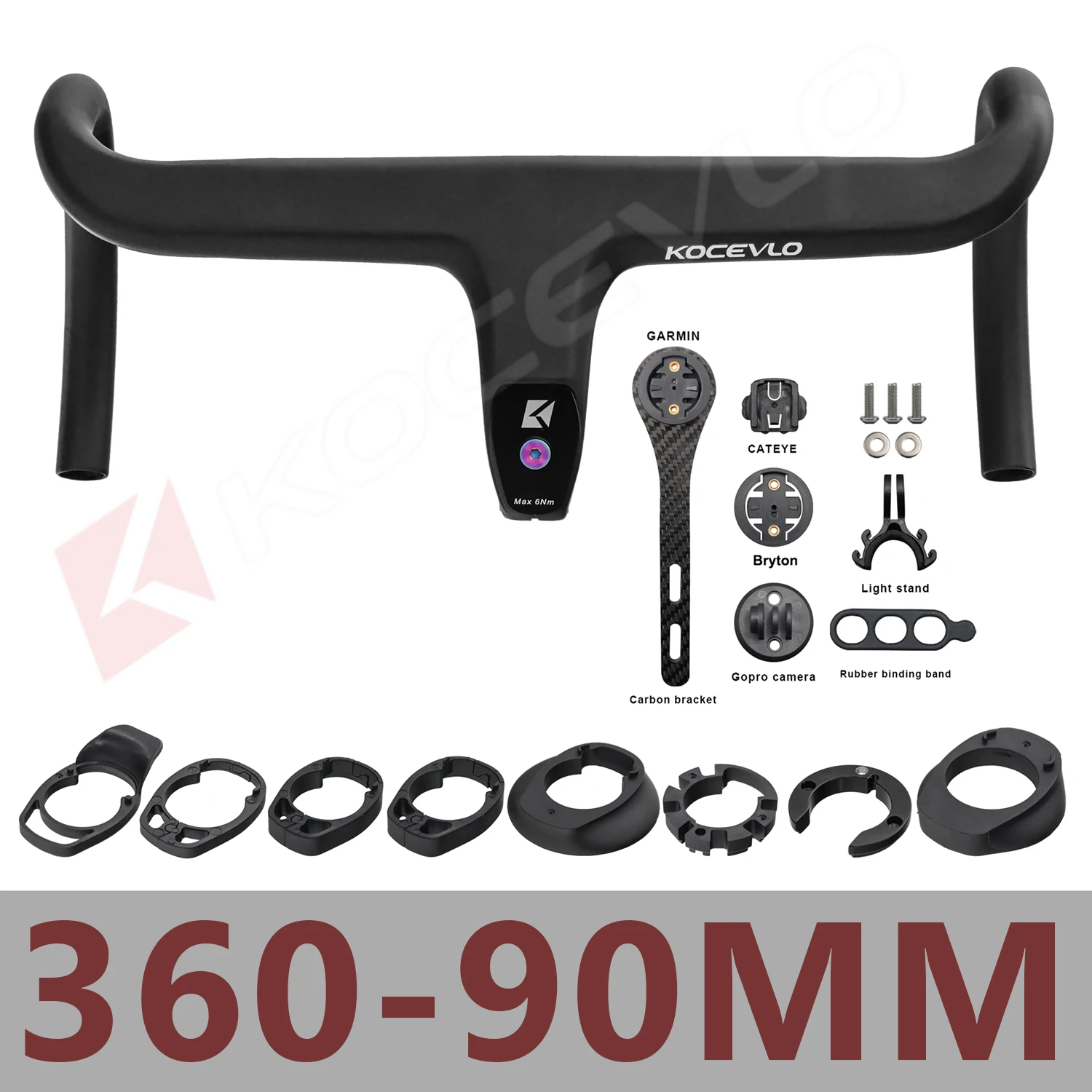 KOCEVLO カーボンファイバー ハンドル S9c4b3a09c6aa46e58402e0a83ba33