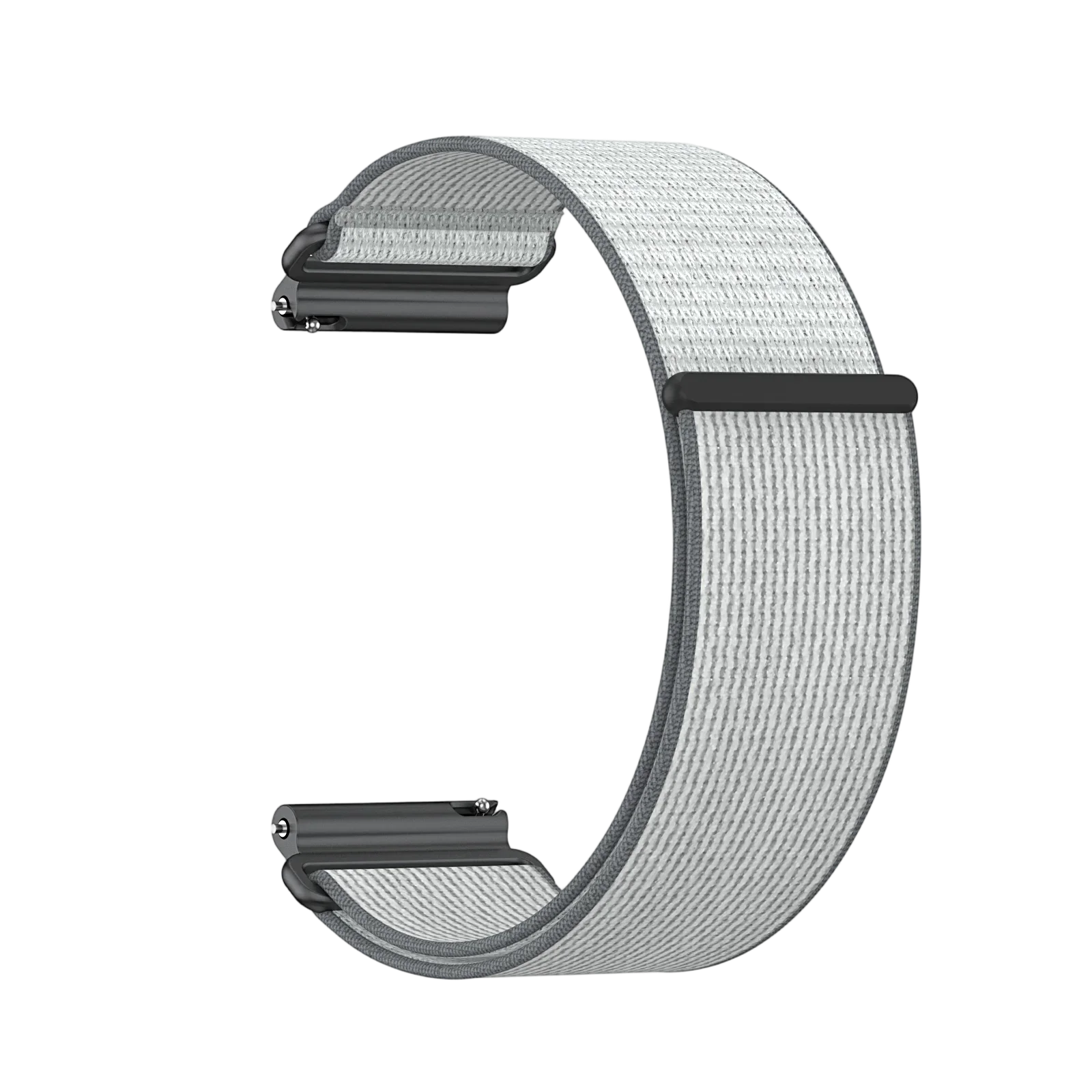 Premium Secure-Fit 24mm Nylon Strap with Metal Connector - Breathable & Durable Replacement Band
