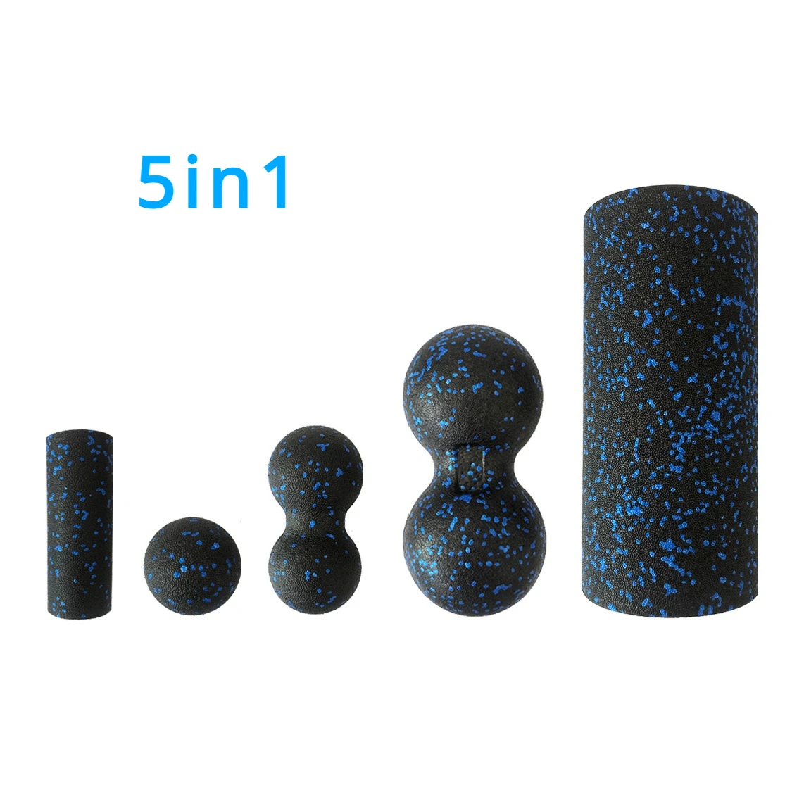 Yoga Massage Foam Rollers Fascia Balls Yoga Column EPP High Density Fitness Roller &Ball Leg Back Neck Massager Pain Relief 5pcs massage ball,yoga ball,fascia ball