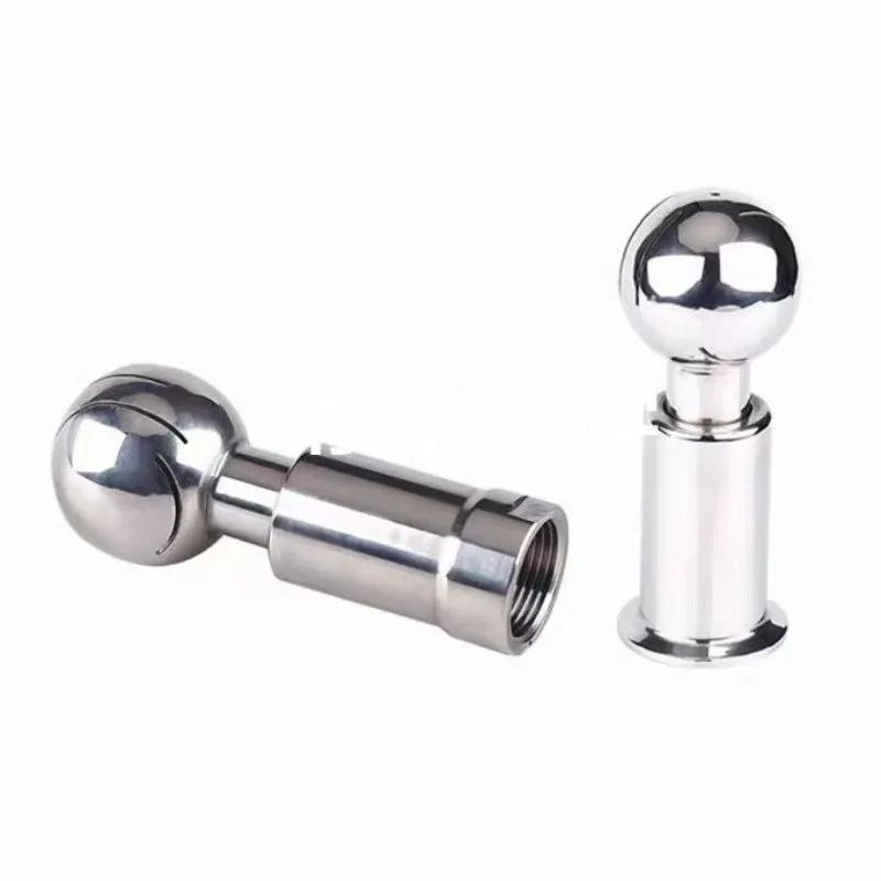 

BSP1/2"-2" Inch SS304 Stainless Rotary Spray Ball Sanitary Female Thread CIP Tank Cleaning Head 360 Degree Coverage Wash Fittin