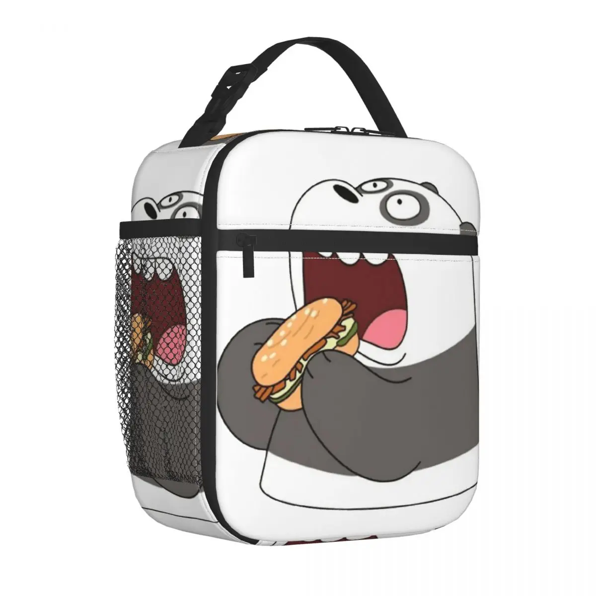 

Scandalous We Bare Bears Insulated Lunch Bags Thermal Bag Reusable Lunch Container Large Lunch Box Tote Food Storage Bags Travel