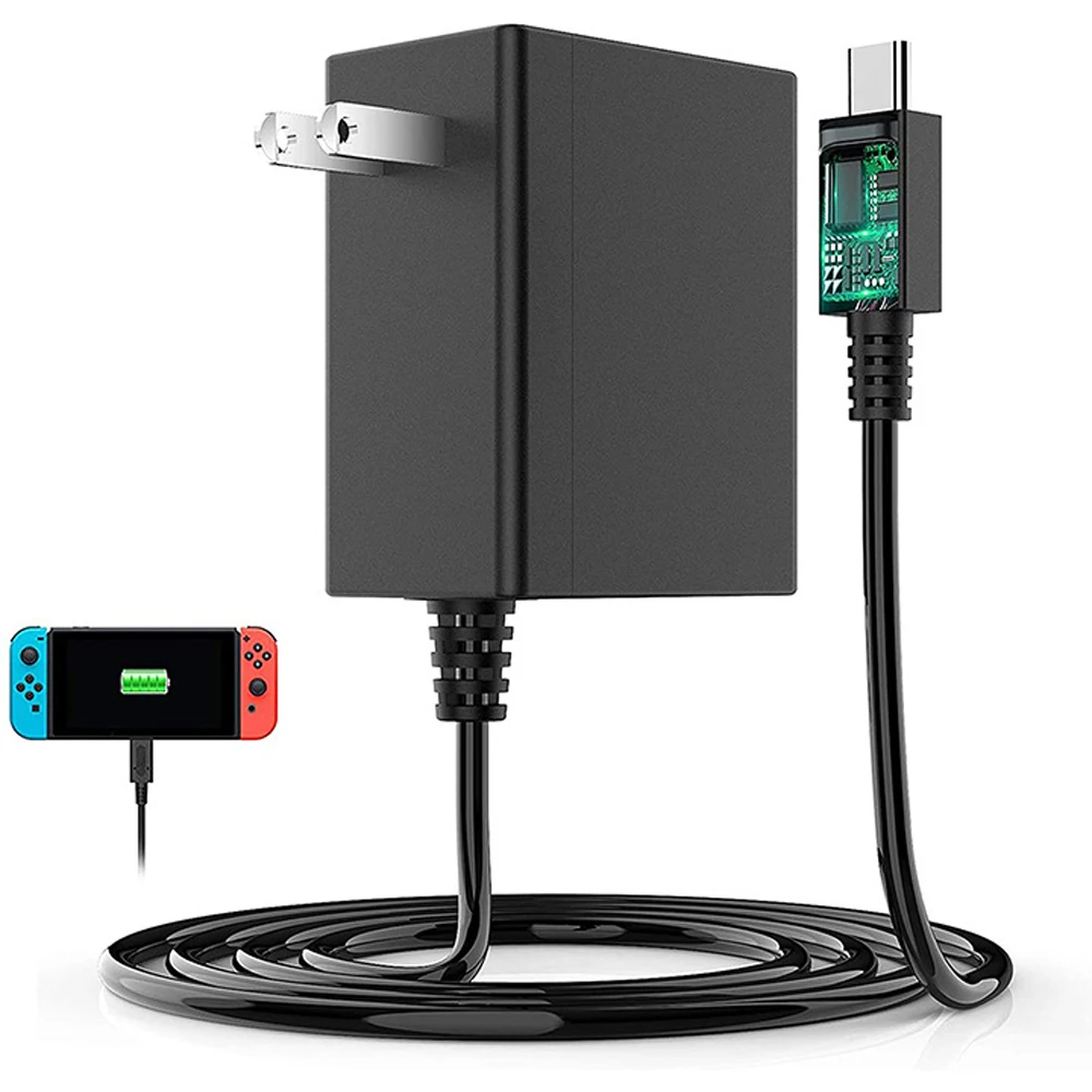 스위치용 전원 공급 장치, OLED 전원 어댑터, PD 고속 충전, US 플러그, 45W