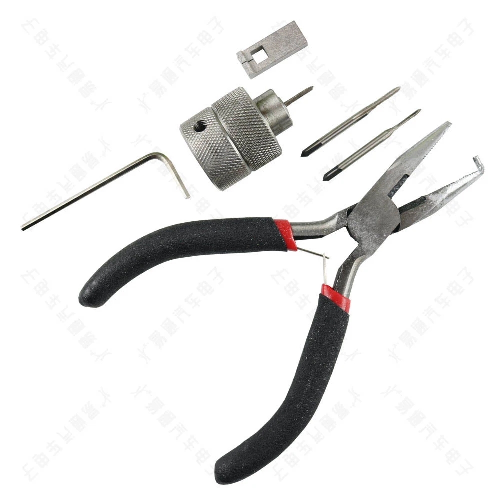 Locksmith Tools Car Lock Disassembly Tool GM Honda Benz Ignition Cancellation Lock Pin Removal Locksmith Repair Tools