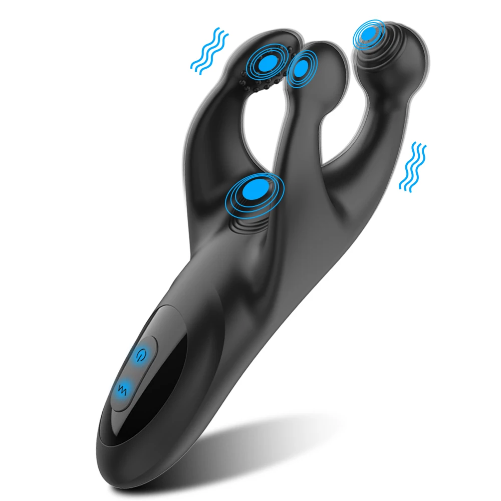 Male Glass Exerciser And Ejaculation Delay Vibrator For Men_voghion.com