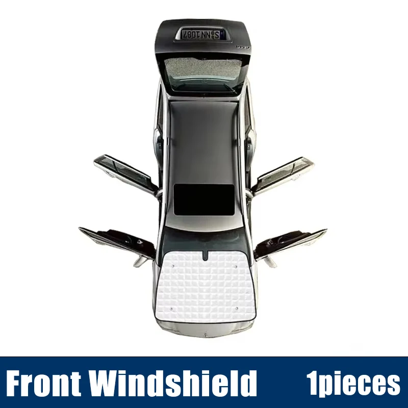 Pare-soleil Pare-brise Pour Citroën Xsara Picasso Phase II (2004-2010) - Noir, Anti-UV, Protection Thermique - Accessoire Intérieur Voiture