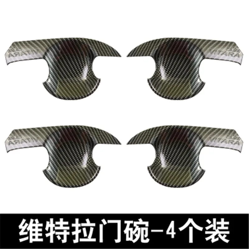 

For Suzuki Vitara 2015 2016 2017 2018 Car Accessories ABS Car Door Handles Bowl Cover Trim Door Handle Trim