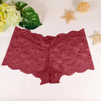 1pc mutandine trasparenti in pizzo sexy slip da donna vita bassa lingerie morbida comoda biancheria intima femminile ragazze intimo mutandine
