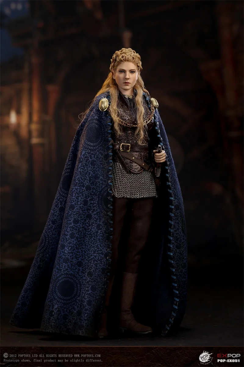 

POPTOYS EX051 1/6 Viking Female Soldier Hero Model Full Set 12'' Action Figure Toy In Stock Collectible