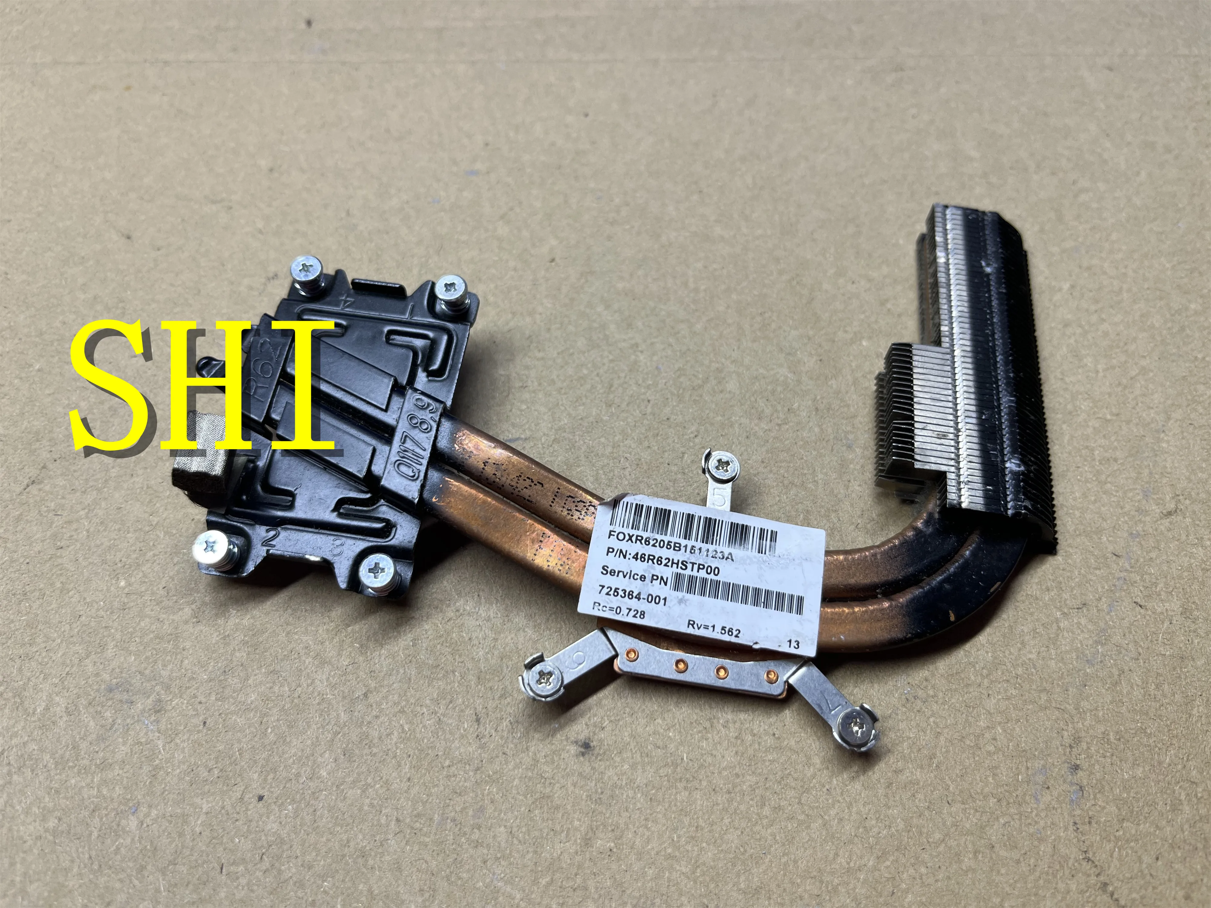 

FOR Original Laptop Heatsink Cpu Cooling For HP 14-E 15-E 17-E TPN-Q118 Q117 Q121 725364-001 Free Shipping