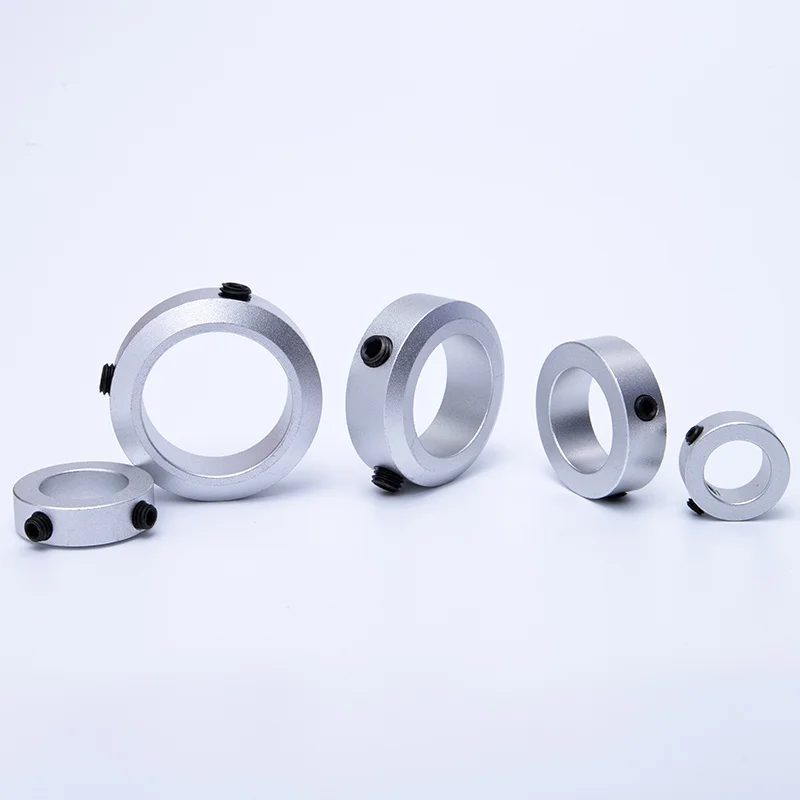 Retaining ring Stop screw type Shaft retainer locator Aluminum alloy Screws Limit
