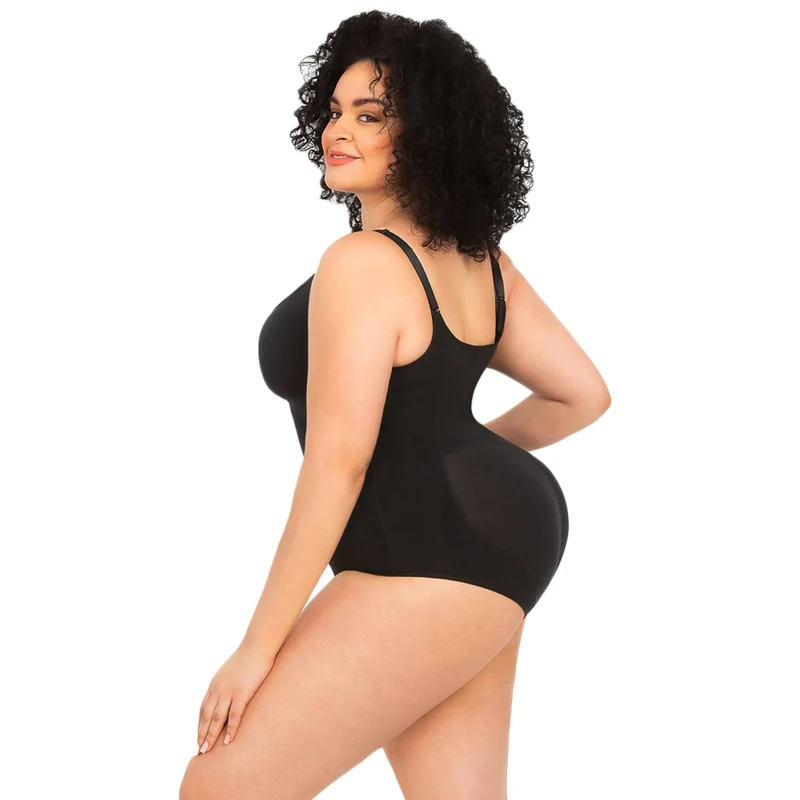 Body Shaper with Bra Fajas Colombianas Butt Lifter Tummy Control Bodysuit  Fit Everyday Front Zip Sculpting Shapewear Panty