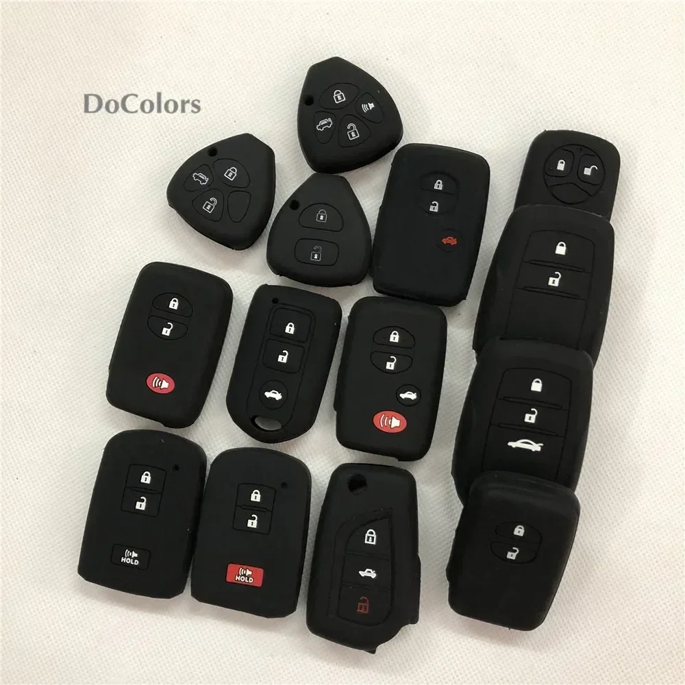 Car Key Cover Case for Toyota Highlander Land Cruiser CR-Z PRADO Succeed Avensis Previa Venza Sienna Prius ZELAS Tundra Vitz Rei key case,key case cover