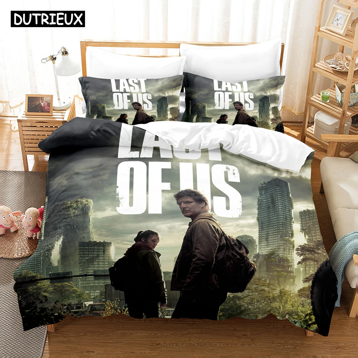 

3D The Last Of Us Bedding Sets Duvet Cover Set With Pillowcase Twin Full Queen King Bedclothes Bed Linen