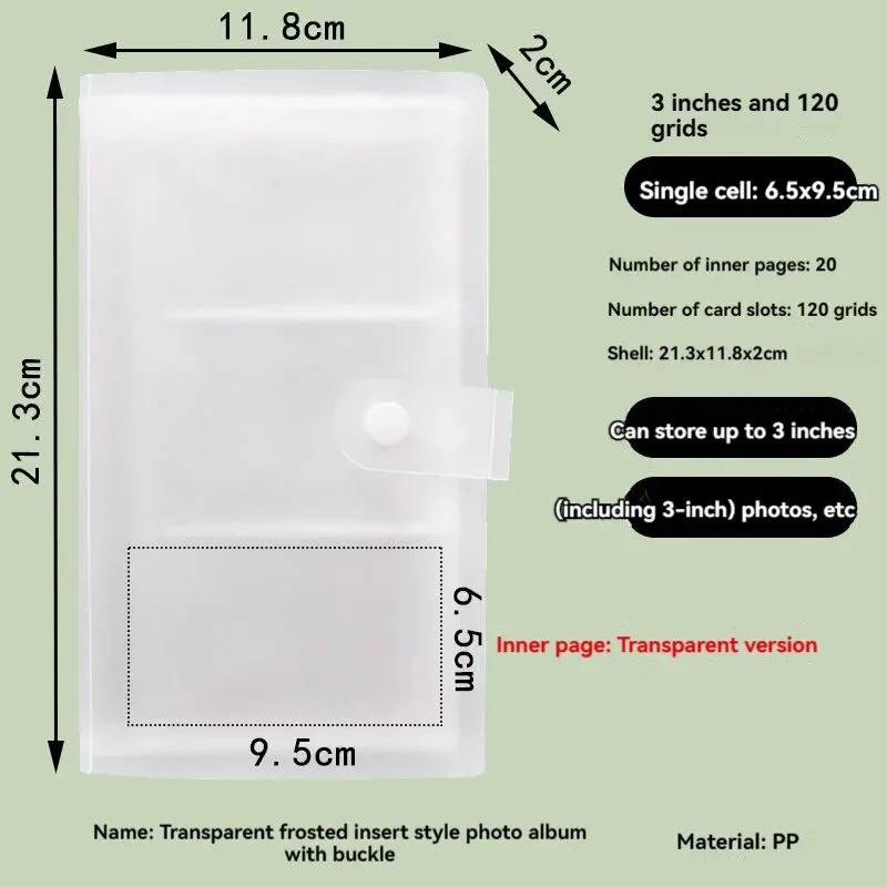 Polaroid Photo Album 120/240 Slot Photo Book Postcard Storage Card