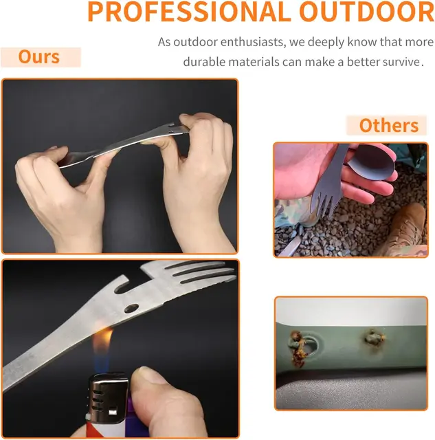 5-in-1 Tactical Spork Tool 6