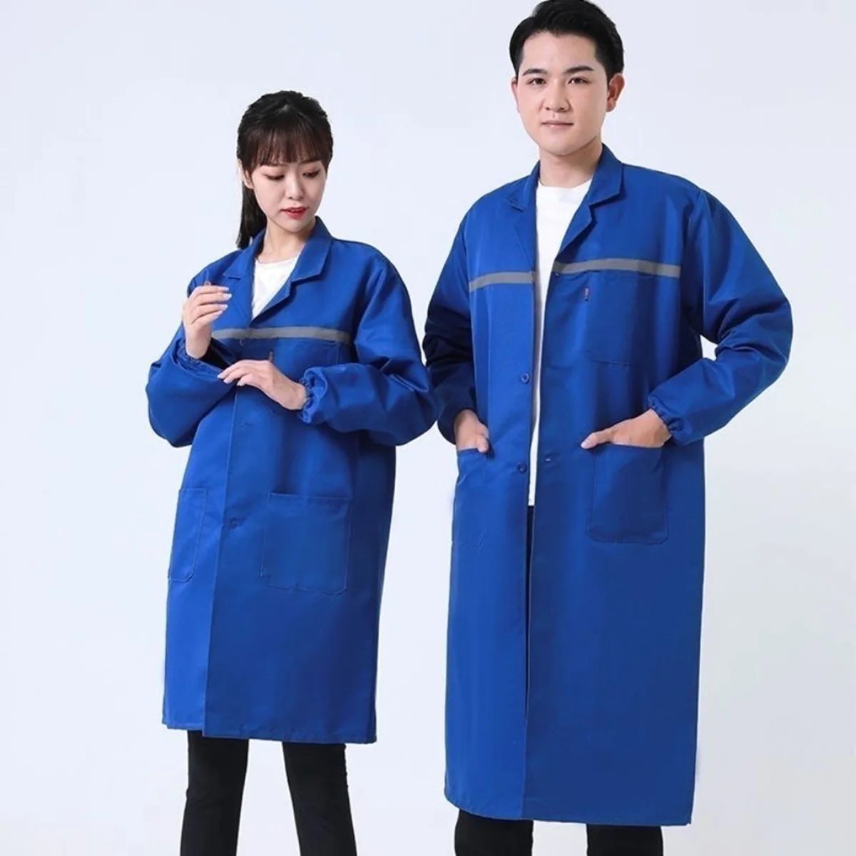 Labor insurance women's work dust cover coat long coat jacket male warehouse keeper breeder handling clothes labor insurance