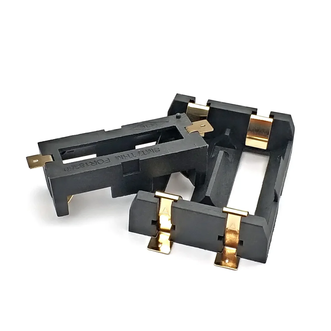 1S 2S 18350 Battery Holder with Bronze Pins 1 2 Slot, Battery Storage Box, Battery Case, Battery Holder, Battery Box, Battery Placeholder