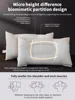 Soft Feather Velvet Pillow Relaxing Cervical Orthopedic Sleeping Neck Pain Relief Help Sleep Pillows 5