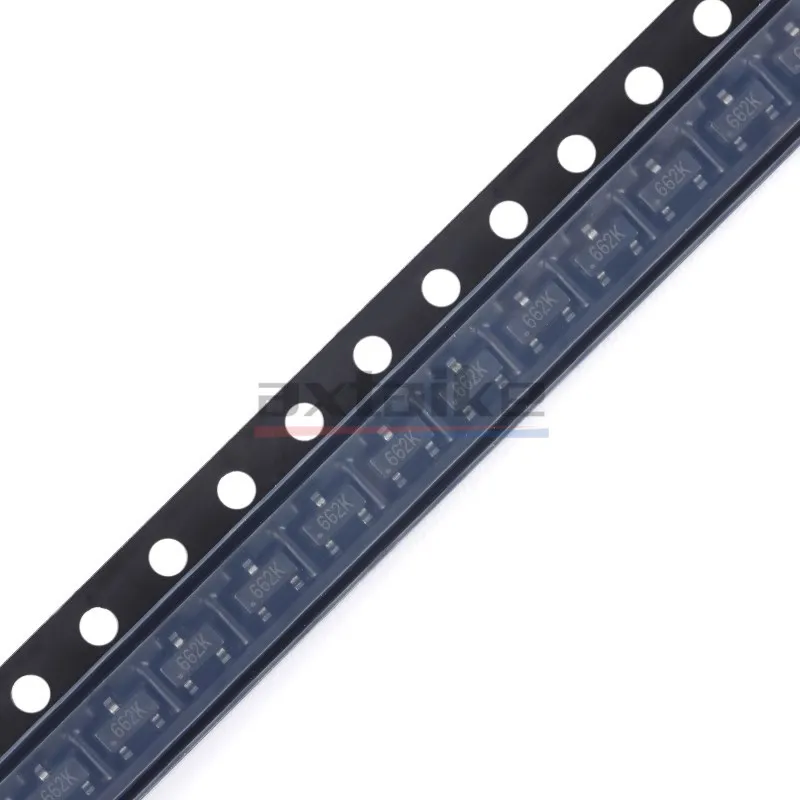 50PCS XC6206 1.2V 1.5V 1.8V 2.5V 2.8V 3V 3.3V 3.6V 5V SOT23