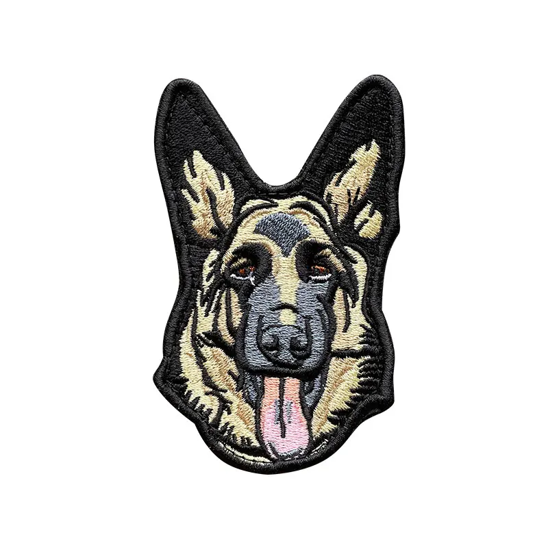 K9 Service Dog Rescue Dog Paw Embroidery Hook&Loop Patches Military  Tactical Patches Luminous Emblem Embroidered Badges - AliExpress