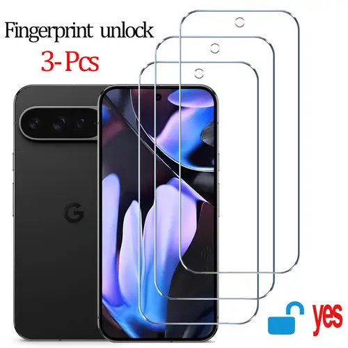 Fingerprint Unlock Glass for Pixel 9 Pro 10 8A 9A 10A 7A 8 Pro Screen Protector Pixel 9 Pro XL Tempered Glass for Google Pixel 9 - Image 9