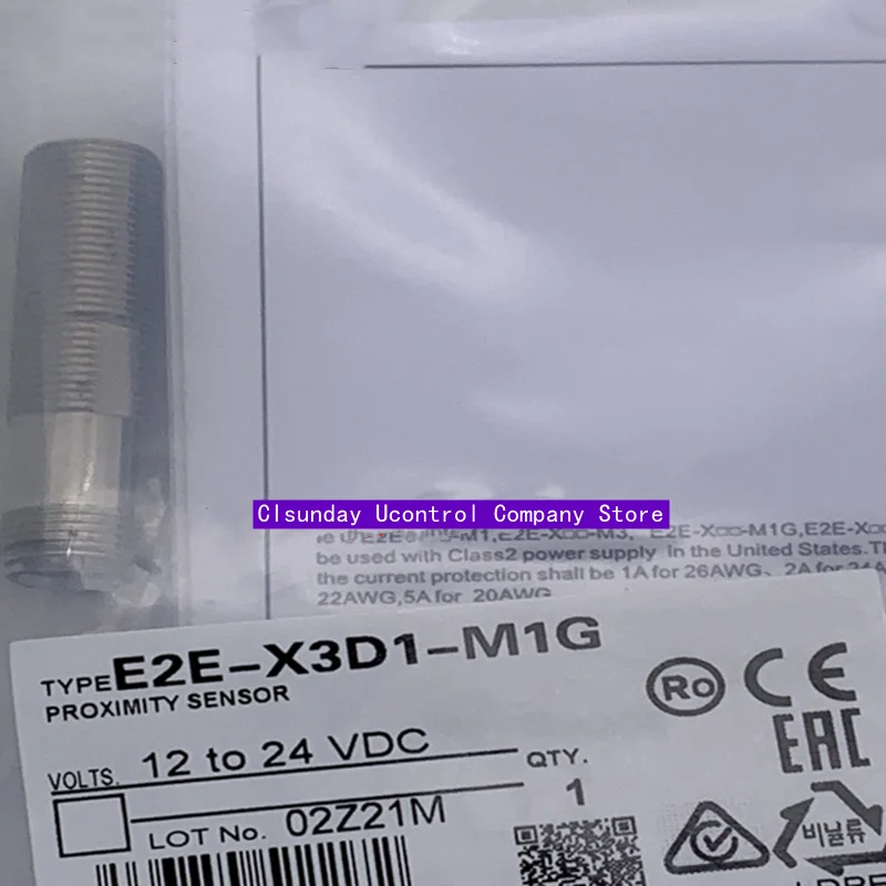 

2pcs New proximity switch E2A-M12KN05-M1-B3 E2A-M12KN05-M1-C3