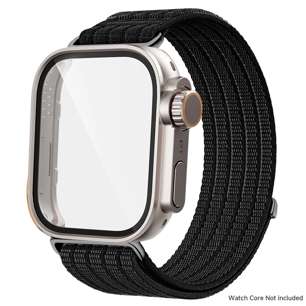 Nylon Band Bracelet with Bumper Frame Protector and Glass Screen Guard