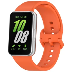 Sport Silicone Strap for Fit3 Smartwatch - Rubber Bracelet Accessories (Orange)