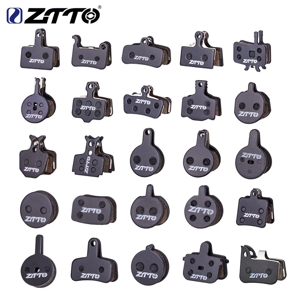 ZTTO MTB Semi Metal Quiet Brake Pads Universal For M8020 M6100 MT200