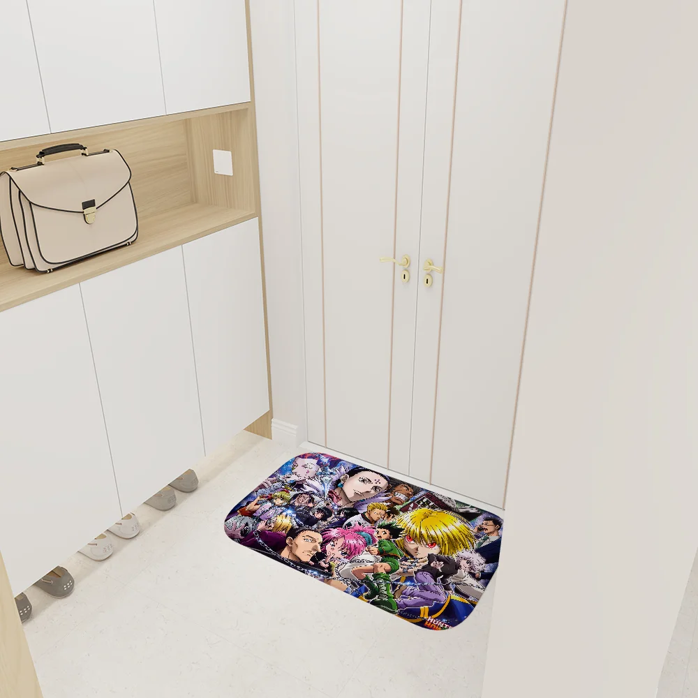 Anime X H-hunter Floor Carpet Nordic Style Home Doormat Bathroom-Toilet Mats Bedroom Hotel Decor Mat 3