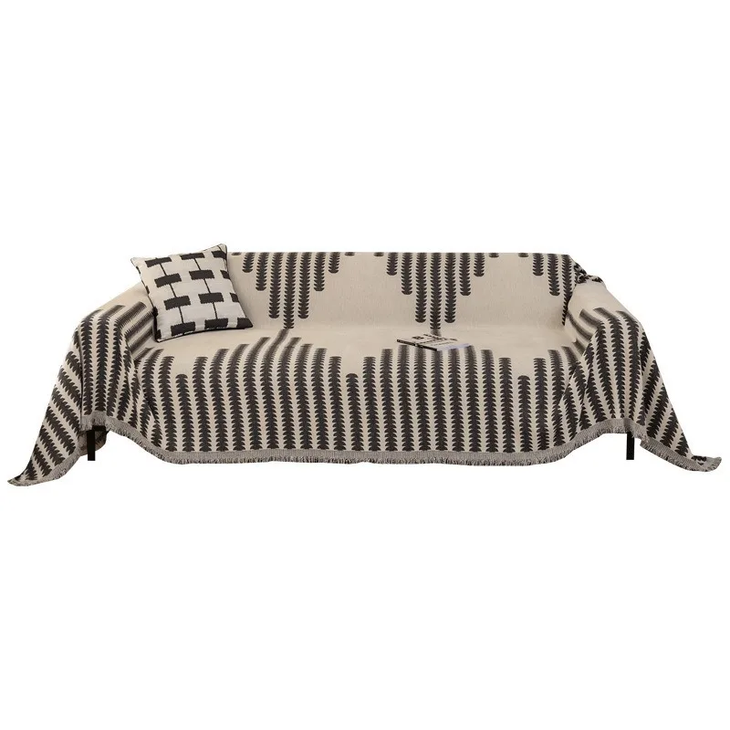 Chenille Line Sofa Towel Modern Non-slip Simple Sofa Cover Cloth One Piece Full Cover Sofa Cushion Sofa Covers for Living Room 6