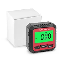 Mini Digital Level Box Angle Gauge Magnetic Protractor Inclinometer 360 Degree Woodworking Precision Backlight Measure Tool 1