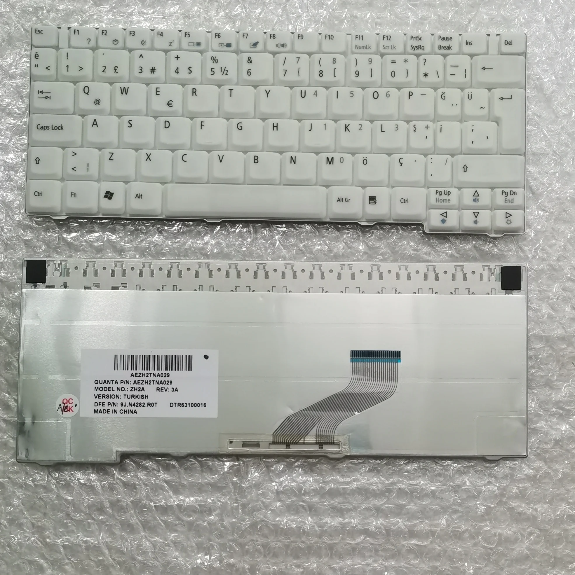 

Турецкая Клавиатура для ноутбука XIN для Acer TM3000 TravelMate 3000 3010 3020 3030 3040 TR белый 9j. N4282.r0t AEZH2TNA029