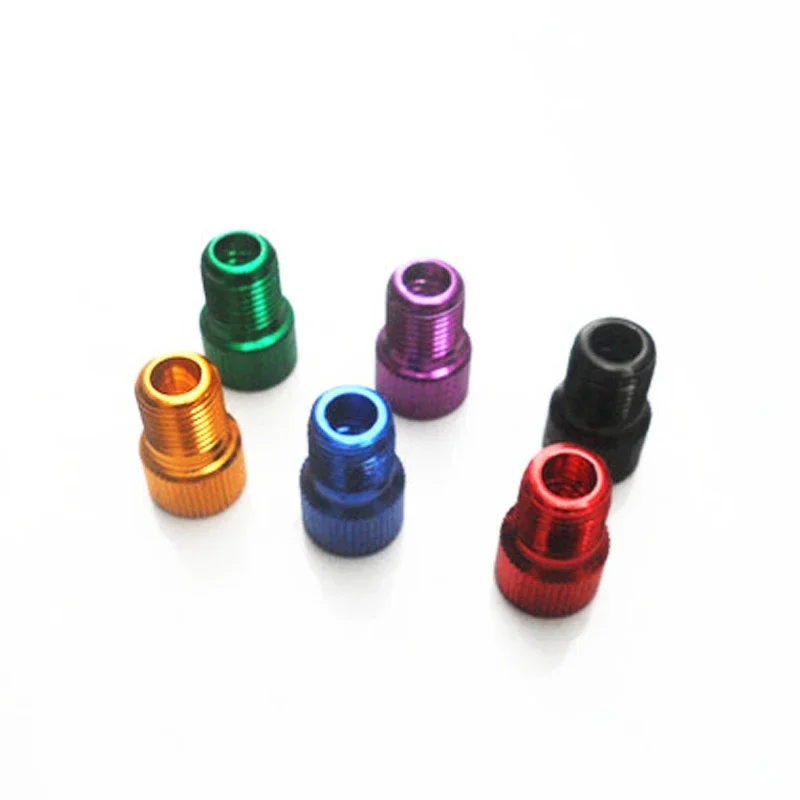 Aluminum Alloy Bike Valve Adapter for Presta to Schrader Conversion