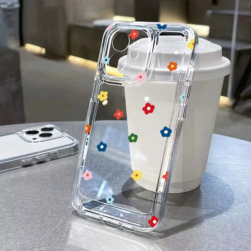 Delicate Flower Soft Shockproof Anti-drop Phone Case