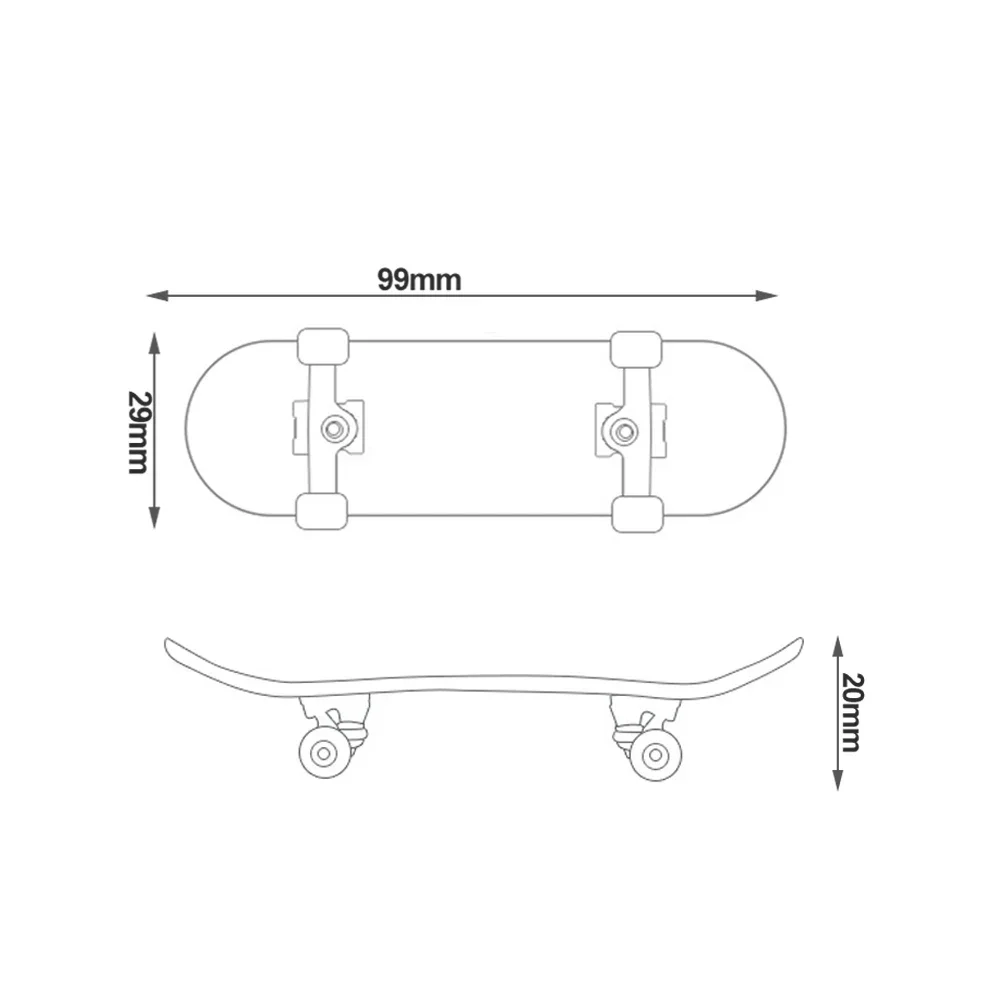 1Set Finger SkateBoard Wooden Fingerboard Toy Professional Stents Fingers Skate Set Novelty Children Christmas Gift finger skateboard toys fingerboard set