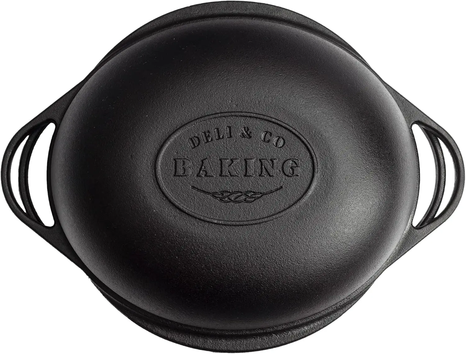 Cast Iron Bread Pan | Bake sourdough bread, grill steaks and cook stews | Seasoned 3