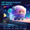 Magcubic 4K Android 11 Projector Native 1080P 390ANSI HY320 Dual Wifi6 BT5.0 1920*1080P Cinema portable Projetor upgrated HY300 2