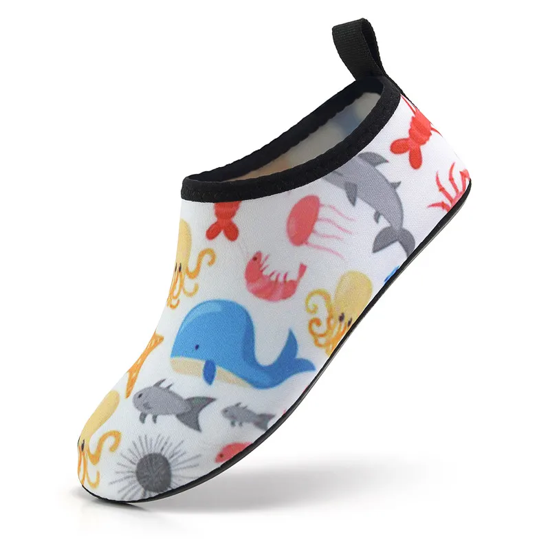 Childs Indoor Toddler Shoes Floor Outdoor Parent-Child Beach Barefoot Speed Interference Water Swimming 20-35# For water shoes aqua shoes barefoot shoes